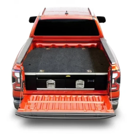 AEROKLAS 1400 Skuffesystem, Ford Ranger D/C '23- m/planinnlegg (bedliner)