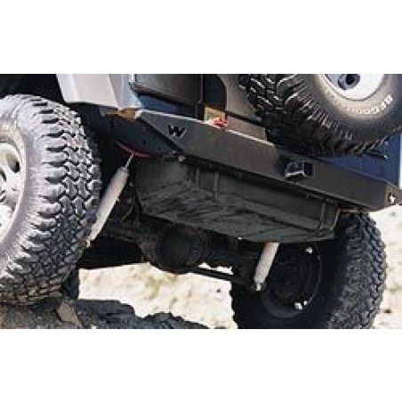 BUMPER, TJ, REAR (W/MOUNT FOR TIRECARRIER)