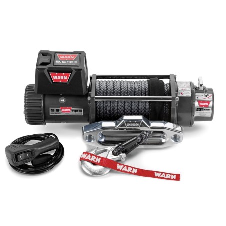 WARN XPs 9.5 CE winch, 12VDC Synth Rope