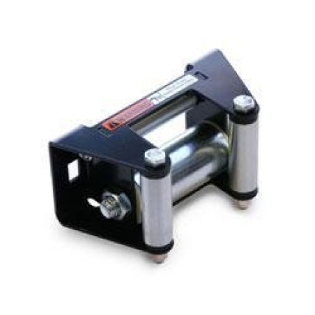 Roller fairlead for use with plow