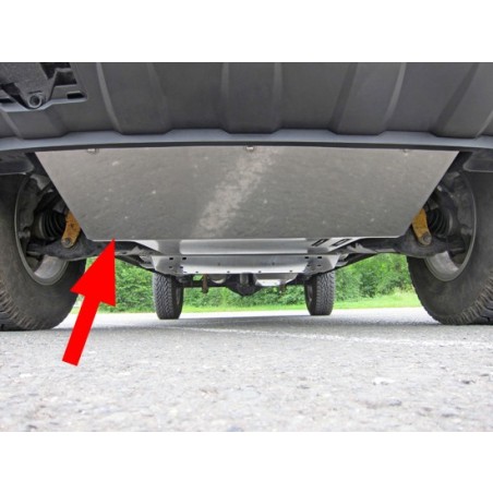 ASFIR Skliplate, VW Amarok 2.0 TDI Motor, 6mm Aluminium