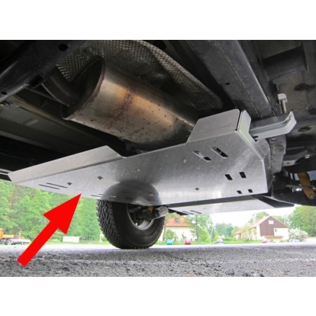 ASFIR Skliplate VW Amarok 2.0 TDI Gearkasse, 6mm Aluminium