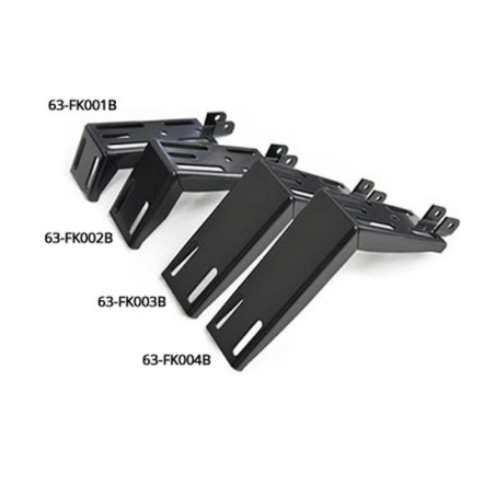 UPRACK LEG KIT (2),BLACK, GUTTER MOUNT 16 - 20CM HEIGHT