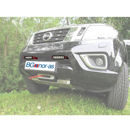 Ekstralys med monteringskit Nissan Navara NP300 D23
