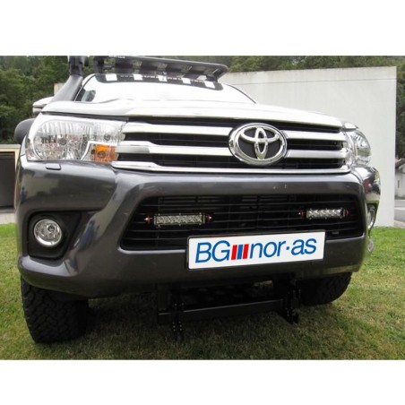 Ekstralys med monteringskit Toyota Hilux 16+