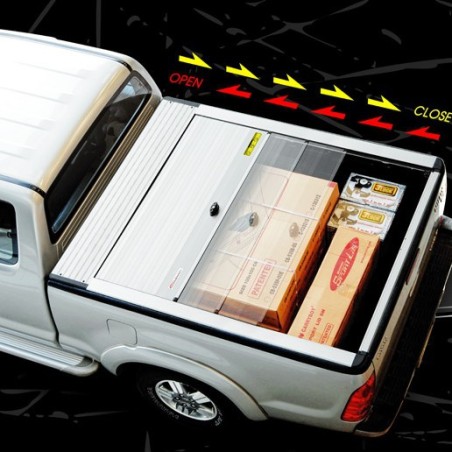 CARRYBOY ROLLER-LID, Ford Ranger Rap-Cab '12-'22, black