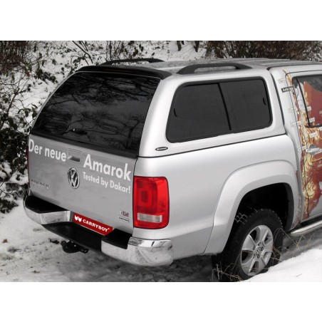 CARRYBOY top, Volkswagen Amarok, Double-Cab '10-'22, Reflex Silver