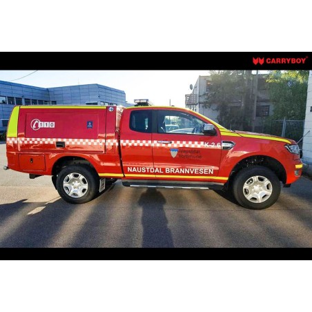 Tradesman Service Body, Ford Ranger Ex/Cab '12-, Frozen White (A2W)