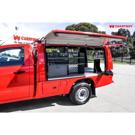 Tradesman Service Body, Ford Ranger Single Cab '12-, Frozen White (A2W)