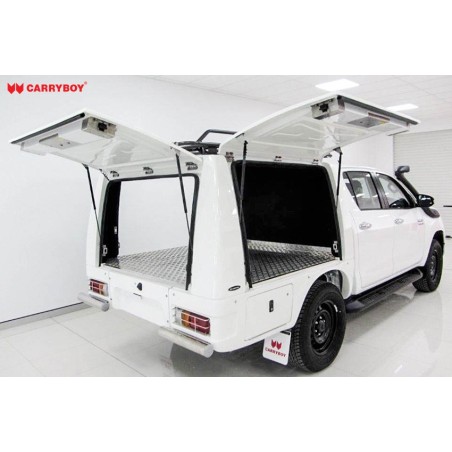 Tradesman Service Body, Toyota Hilux '16-, D/C, White (040)