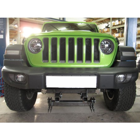 SNOW PLOW MOUNTING PLATE JEEP WRANGLER JL 2018 ON