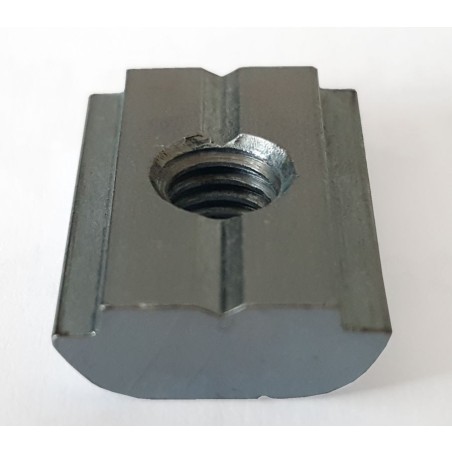 Mutter galvanisert for flushrails 10mm spor