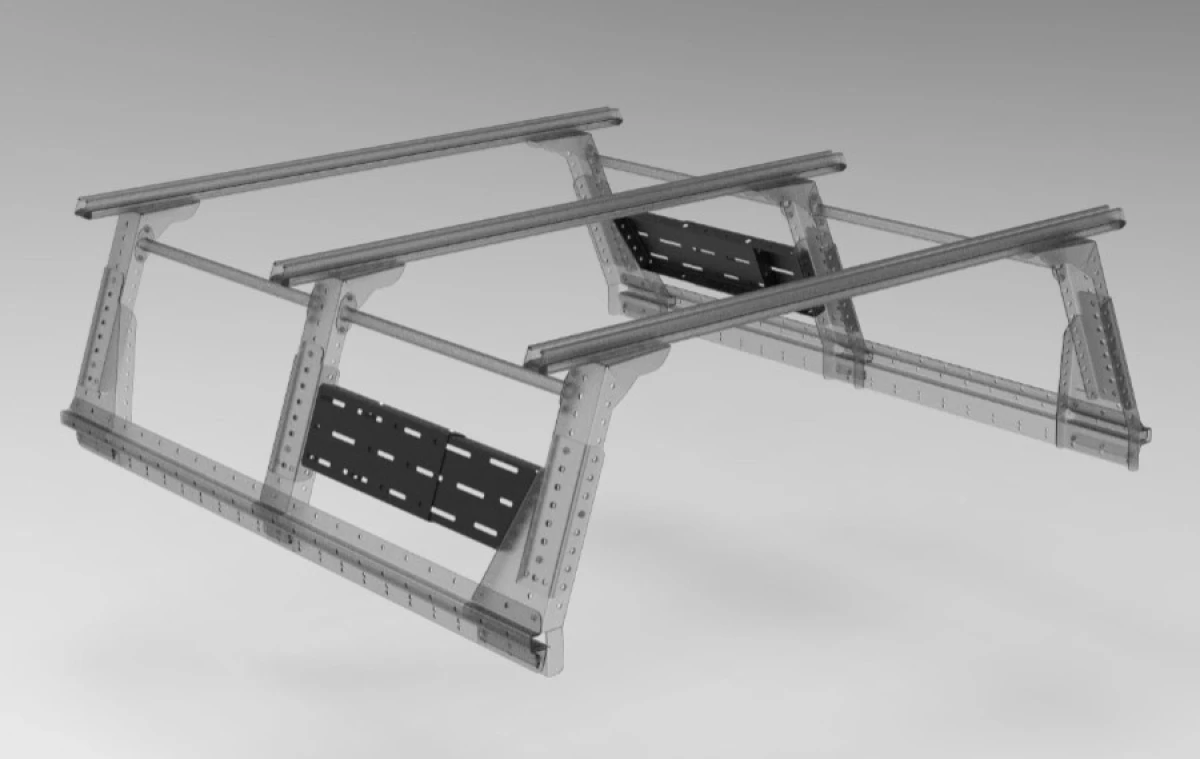 Muli-rack Side Bracket Xtracab Front Rhs, Rear Lhs