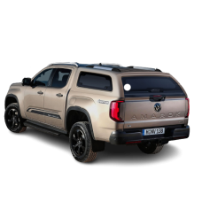 AEROKLAS plantopp, VW Amarok D/C '23-, (6F0) Medium Silver metallic , m/rail & sentrallås