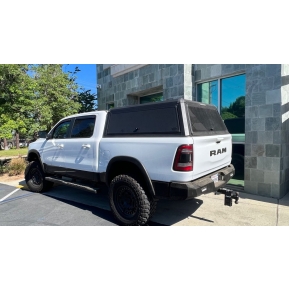 TJM Aluminium topp, Dodge RAM '19-, Kort plan (sort)