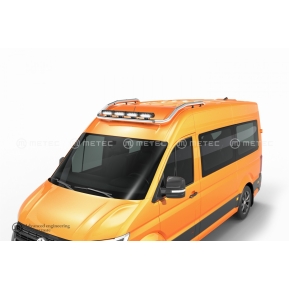 Takbøyle, VW Crafter/ TGE '18-, m/feste for 4 ekstralys, rustfri (H2 roof)