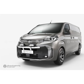Lykteholder for 3 lamper, Peugeot Expert '24- (rustfri)