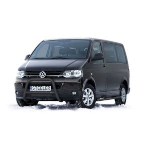 Frontbøyle, VW T5 2003 - 2010 - 2015, d70mm, sort