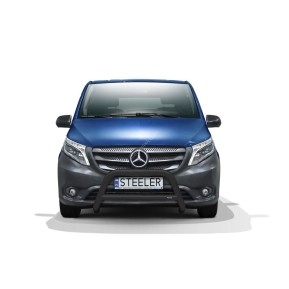 Frontbøyle, MERCEDES VITO 2014 - 2020, d70mm, sort
