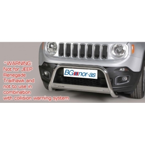 Frontbøyle Jeep Renegade 14-17  Ø 63mm
