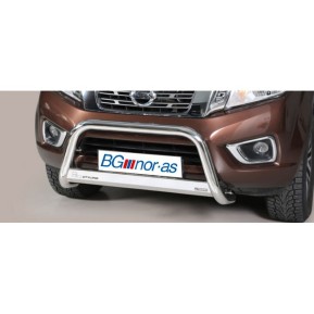 Frontbøyle Nissan NP 300 Navara 16+ Ø 63mm (black)