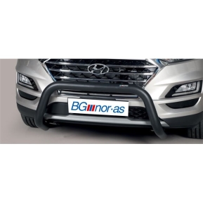 Frontbøyle Hyundai Tucson 18+  Ø 76mm (black)