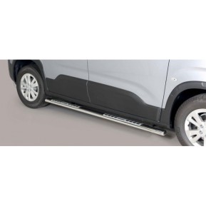 Stigtrinn Peugeot Rifter Svart MWB 18+
