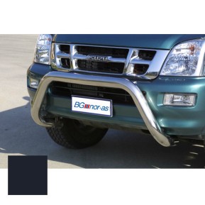 Frontbøyle Isuzu D-Max 4Wd Crew 3.0 04/06 76mm (svart),IKKE TÜV GODKJENT