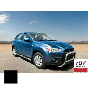 Kanalrør med step, MITSUBISHI ASX 2010 - 2013, d76mm, sort