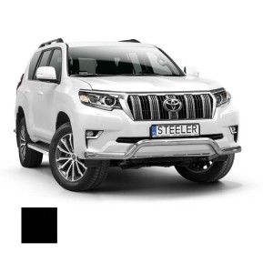 Støtfanger Rør Nedre, TOYOTA LAND CRUISER 150 2017 -, d70mm, sort