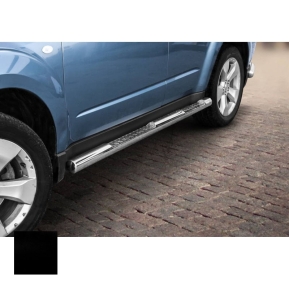 Kanalrør med step, SUBARU FORESTER 2008 - 2012, d76mm, sort