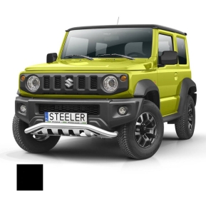 Støtfanger Rør Nedre, SUZUKI JIMNY 2018 -, d60mm, sort