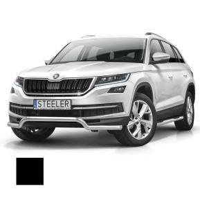 Støtfanger Rør Nedre, SKODA KODIAQ 2016 -, d60mm, sort