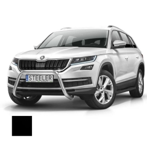 Støtfanger Rør Nedre, SKODA KODIAQ 2016 -, d60mm, sort