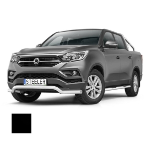 Støtfanger Rør Nedre, SSANGYONG MUSSO 2018 -, d70mm, sort