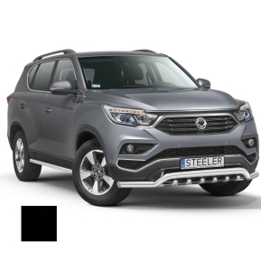 Støtfanger Rør Nedre, SSANGYONG REXTON 2018 -, d70mm, sort