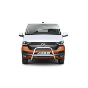 Frontbøyle, Volkswagen Transporter T6.1 '19-, 70mm, rustfri (Passer ikke me