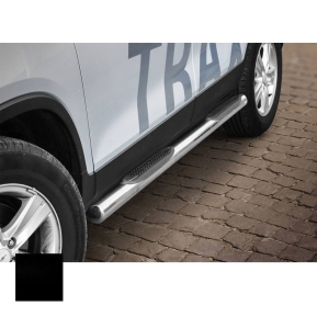 Kanalrør med trinn, CHEVROLET TRAX 2013 -, d70mm, sort