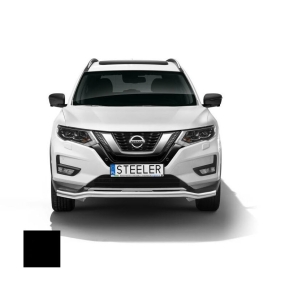 Støtfanger Rør Nedre, NISSAN X-TRAIL 2018 -, d60mm, sort
