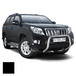 Frontbøyle, TOYOTA LAND CRUISER 150 2010 - 2013, d70mm, sort