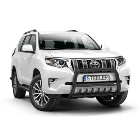 Frontbøyle, TOYOTA LAND CRUISER 150 2017 -, d70mm, sort