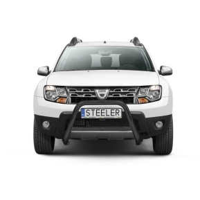 Frontbøyle, DACIA DUSTER 2010 - 2014 - 2018, d60mm, sort