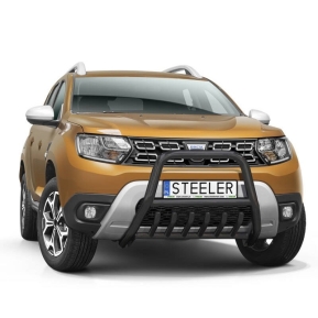 Frontbøyle, DACIA DUSTER 2018 -, d60mm, sort