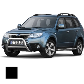 Frontbøyle, SUBARU FORESTER 2008 - 2012, d70mm, sort