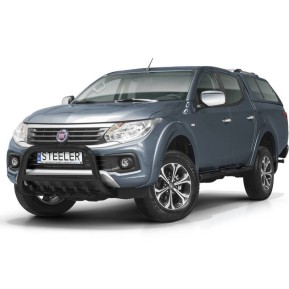 Frontbøyle, FIAT FULLBACK 2015 -, d70mm, sort