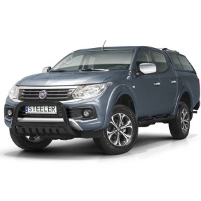 Frontbøyle, FIAT FULLBACK 2015 -, d70mm, sort