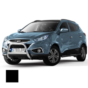 Frontbøyle, HYUNDAI IX35 2010 - 2013 - 2015, d70mm, sort