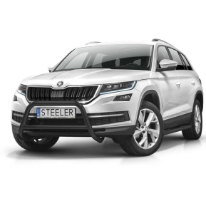 Frontbøyle, SKODA KODIAQ 2016 -, d60mm, sort