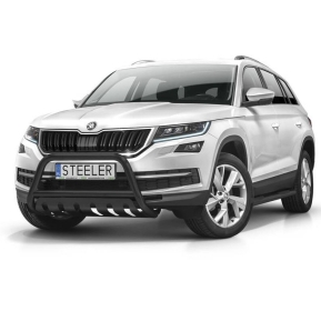 Frontbøyle, SKODA KODIAQ 2016 -, d60mm, sort