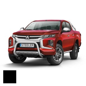Frontbøyle, MITSUBISHI L200 2019 -, d70mm, sort